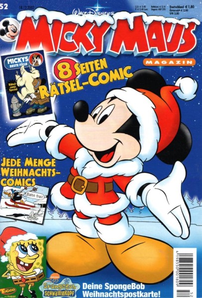 Micky Maus 2002/ 52 (Z1), Ehapa