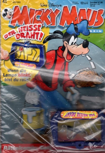 Micky Maus 2003/ 41 (Z1), Ehapa