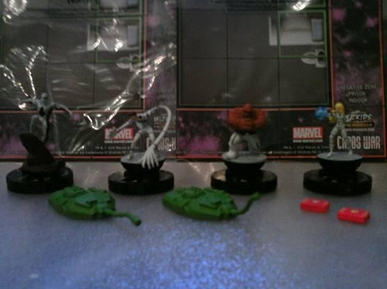 Chaos War OP Kit, kpl. alle Figuren, Hero Clix