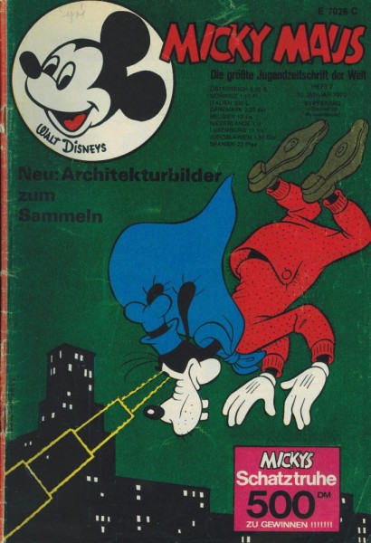 Micky Maus 1970/ 2 (Z2, Sz), Ehapa
