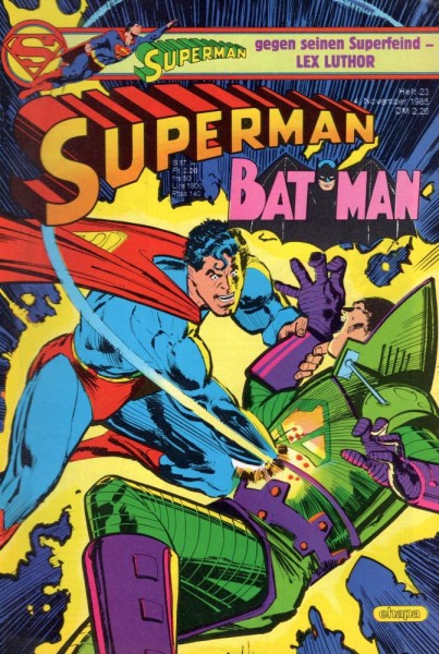 Superman 1985/ 23 (Z0), Ehapa
