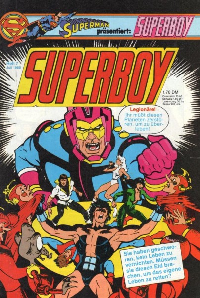 Superboy 1980/ 7 (Z1-2/2, Sm), Ehapa