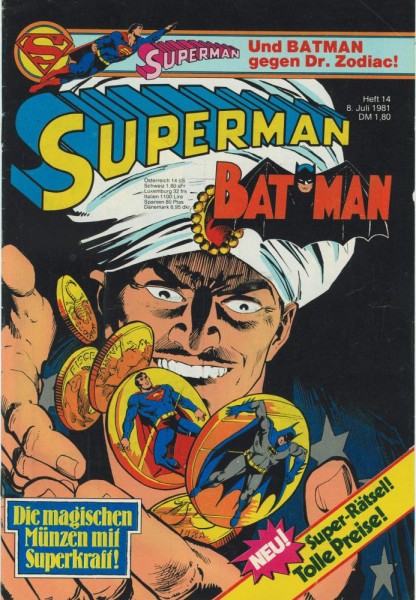 Superman 1981/ 14 (Z1-2), Ehapa