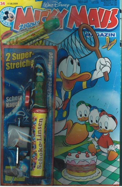 Micky Maus 2009/ 34 (Z1-2), Ehapa
