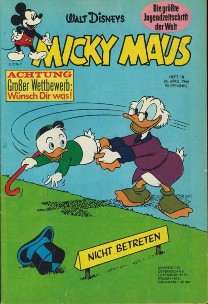 Micky Maus 1966/ 18 (Z2), Ehapa