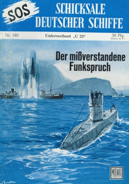 SOS - Schicksale deutscher Schiffe 183 (Z2), Moewig