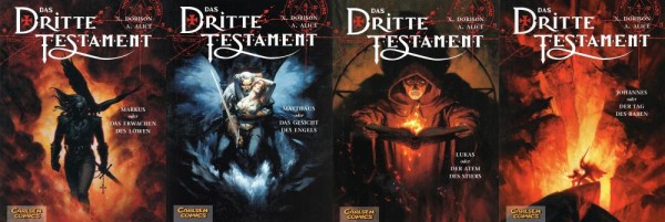 Das Dritte Testament 1-4 (Z1, 1. Auflage), Carlsen