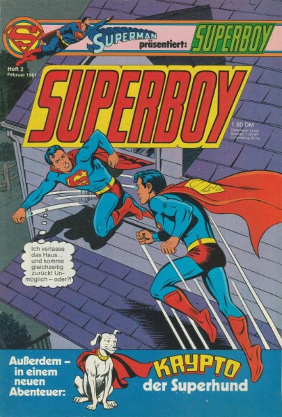 Superboy 1981/ 2 (Z1), Ehapa
