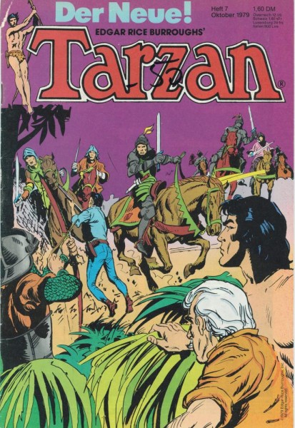 Tarzan, Der Neue 1979/ 7 (Z2, Sz), Ehapa