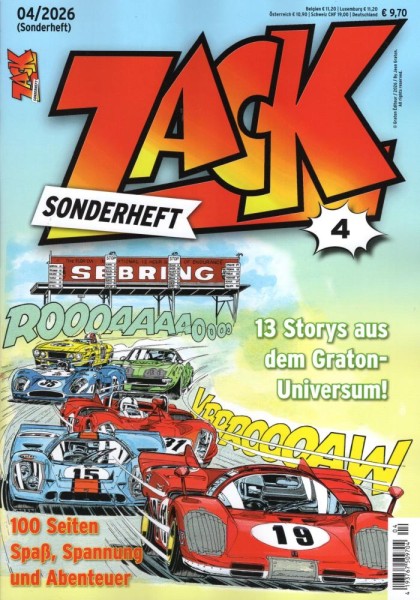 Zack Sonderheft 4 Cover A, Zack Edition
