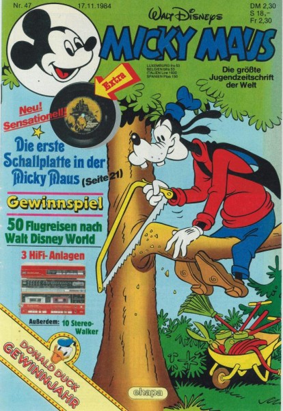 Micky Maus 1984/ 47 (Z0-1/1), Ehapa