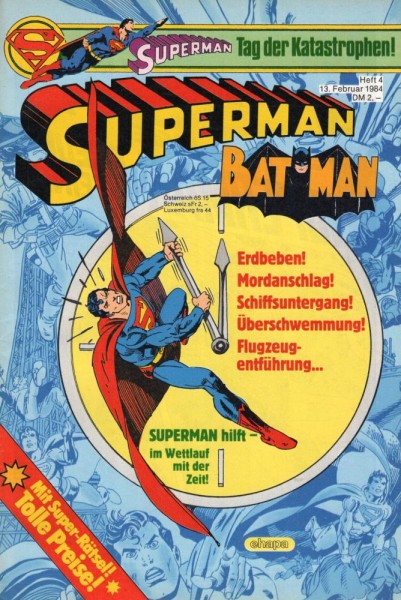 Superman 1984/ 4 (Z1), Ehapa