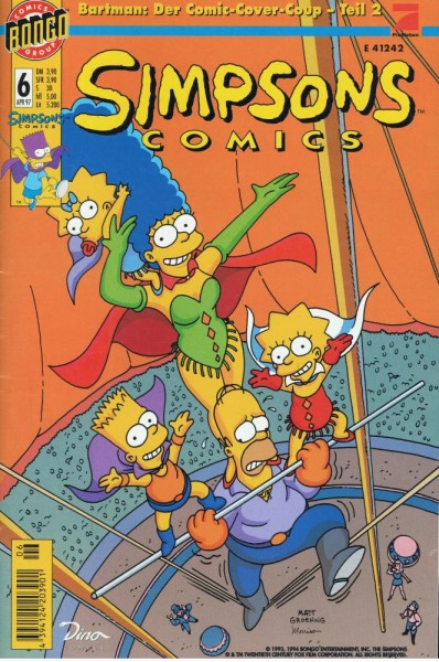 Simpsons Comics 6 (Z1), Panini