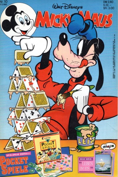Micky Maus 1992/ 10 (Z0-1), Ehapa