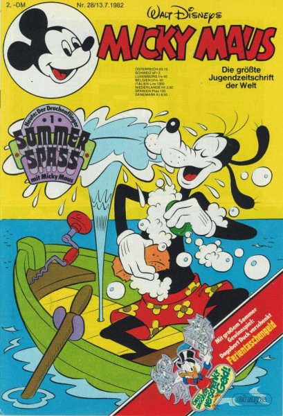 Micky Maus 1982/ 28 (Z0-1/1), Ehapa