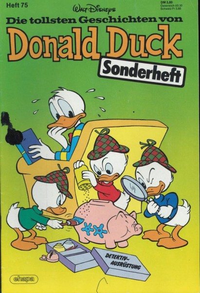 Die tollsten Geschichten von Donald Duck Sonderheft 75 (Z1-, Sz), Ehapa