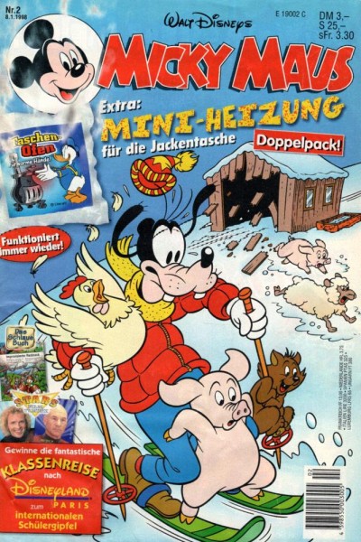 Micky Maus 1998/ 2 (Z0-1), Ehapa