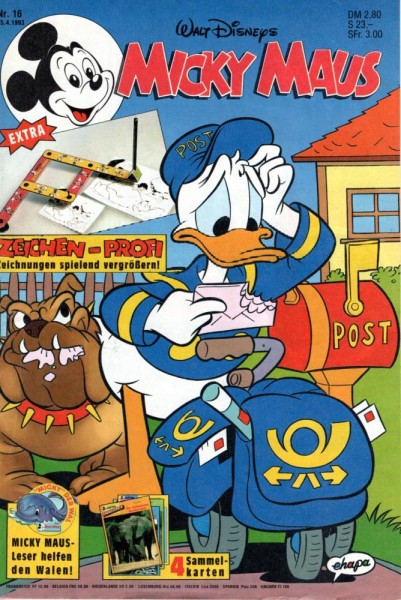 Micky Maus 1993/ 16 (Z0-1), Ehapa
