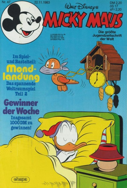 Micky Maus 1983/ 47 (Z0-1), Ehapa