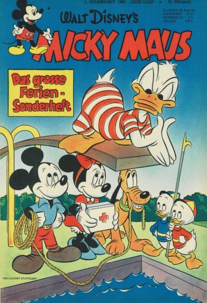 Micky Maus Sonderheft 5 (Z2-), Ehapa