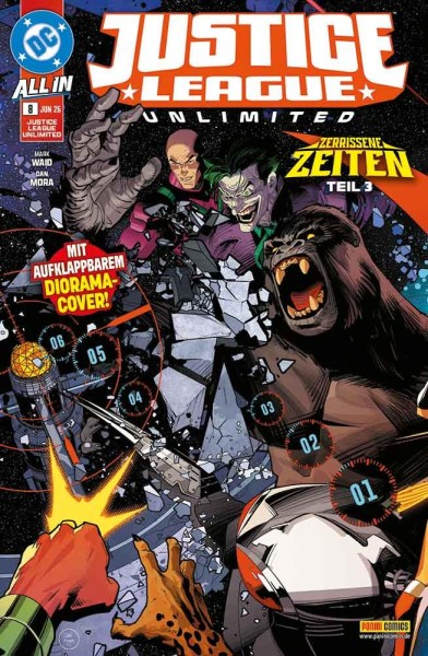 Justice League Unlimited 8, Panini