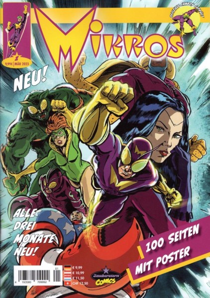Mikros Magazin 1 (Variant-Cover D), Zauberstern Comics