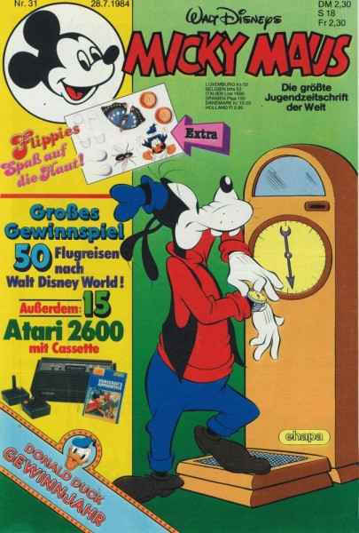 Micky Maus 1984/ 31 (Z0-1/1), Ehapa