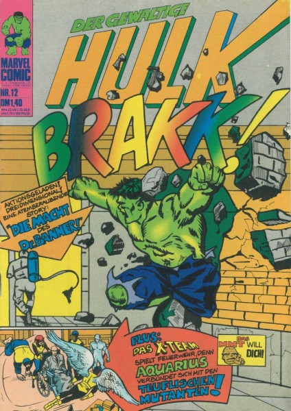 Hulk 12 (Z1), Williams