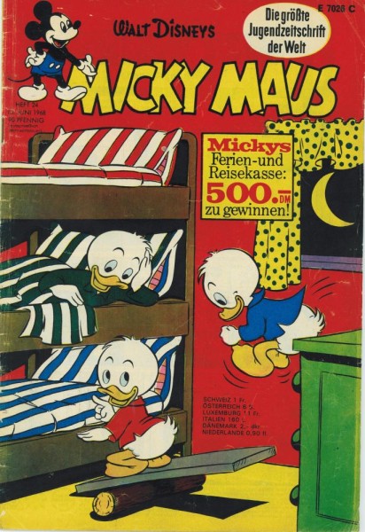 Micky Maus 1968/ 24 (Z2), Ehapa