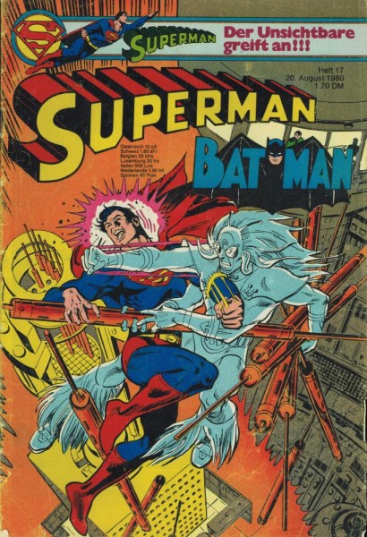 Superman 1980/ 17 (Z2), Ehapa