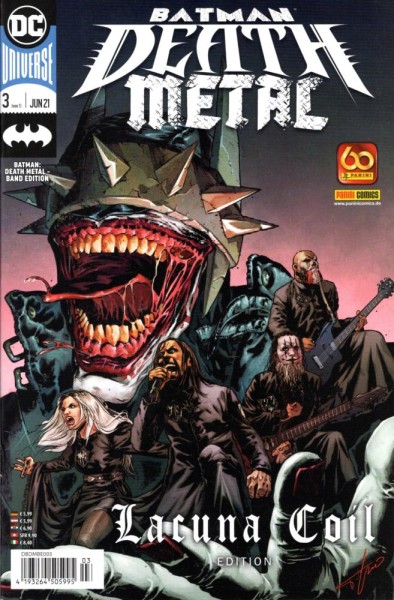 Batman Death Metal - Band Edition 3, Panini