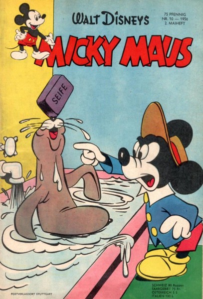 Micky Maus 1956/ 10 (Z1-2), Ehapa
