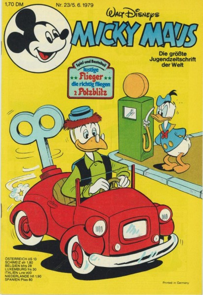 Micky Maus 1979/ 23 (Z1), Ehapa
