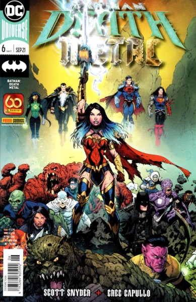 Batman Death Metal 6, Panini