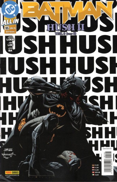 Batman Rebirth 105, Panini