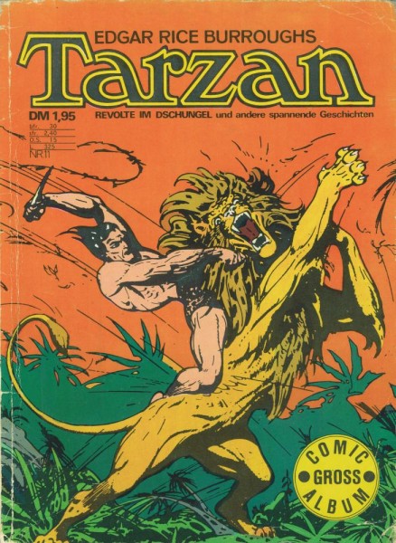 Tarzan Comic-Gross-Album 11 (Z2), bsv