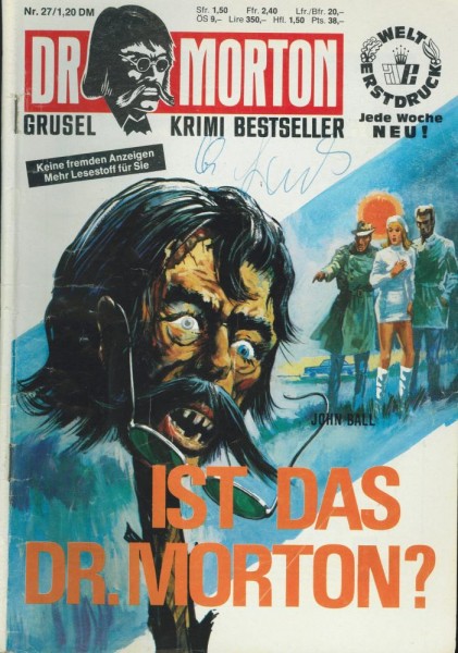 Dr. Morton 27 (Z2, Sz), Erber Verlag