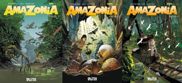 Amazonia 1-5, Splitter