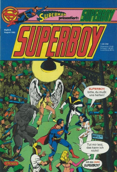 Superboy 1982/ 8 (Z0), Ehapa