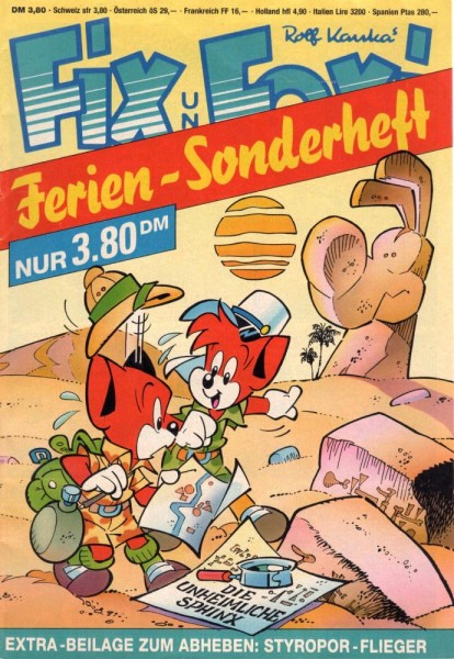 Fix und Foxi Ferien-Sonderheft 1991 (Z1), Pabel