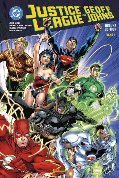 Justice League von Geoff Johns 1 Deluxe Edition, Panini