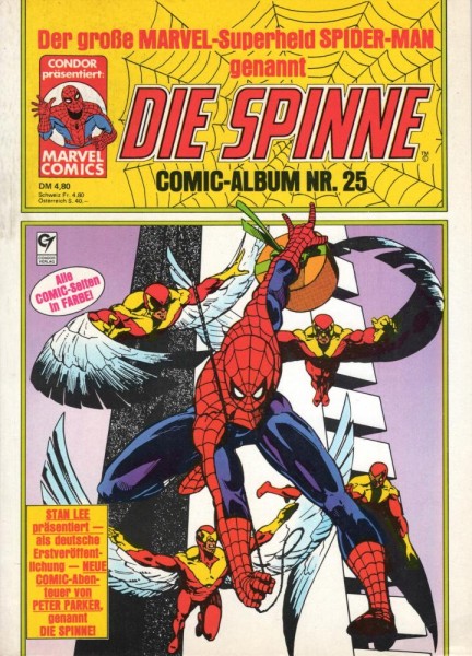 Die Spinne - Comic Album 25 (Z1-), Condor