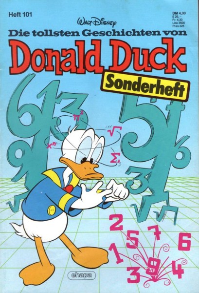 Die tollsten Geschichten von Donald Duck Sonderheft 101 (Z1), Ehapa