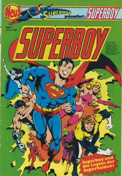 Superboy 1980/ 1 (Z1-2), Ehapa