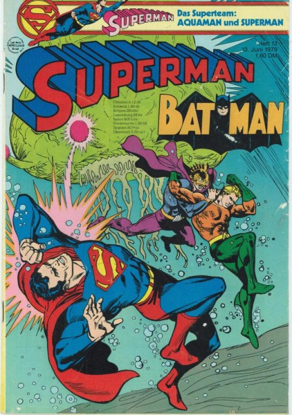 Superman 1979/ 13 (Z1-2), Ehapa