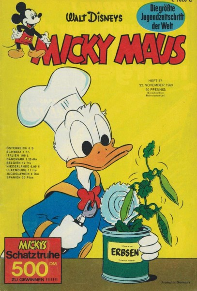Micky Maus 1969/ 47 (Z1-), Ehapa