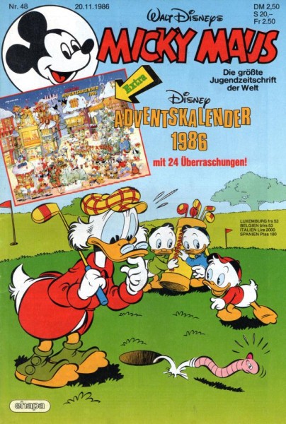 Micky Maus 1986/ 48 (Z0-1), Ehapa