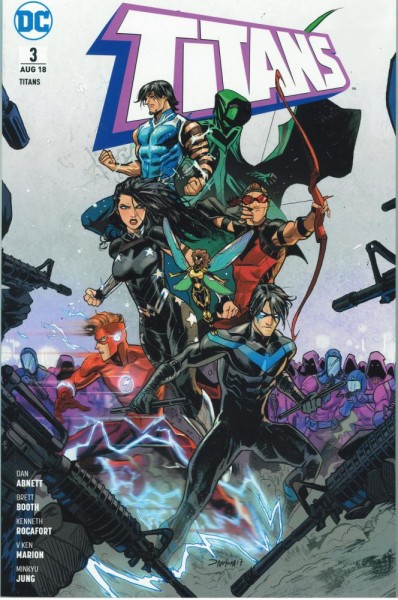 Titans Rebirth 3, Panini
