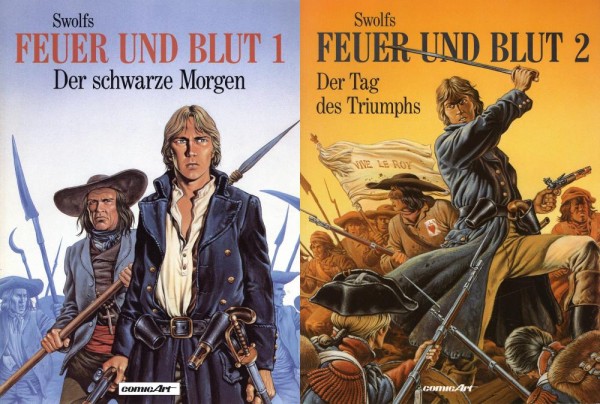 Feuer und Blut 1+2 (Z0, 1. Aufl.), Carlsen