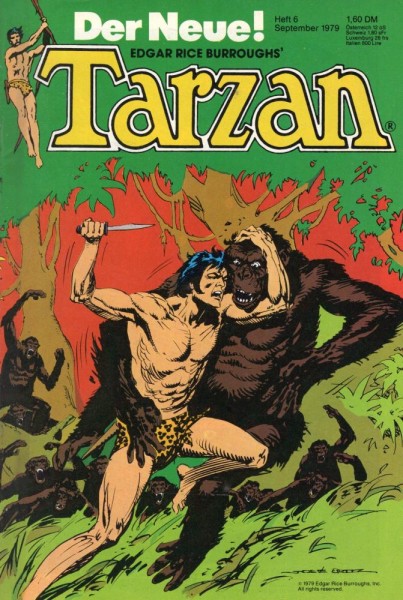 Tarzan, Der Neue 1979/ 6 (Z0), Ehapa